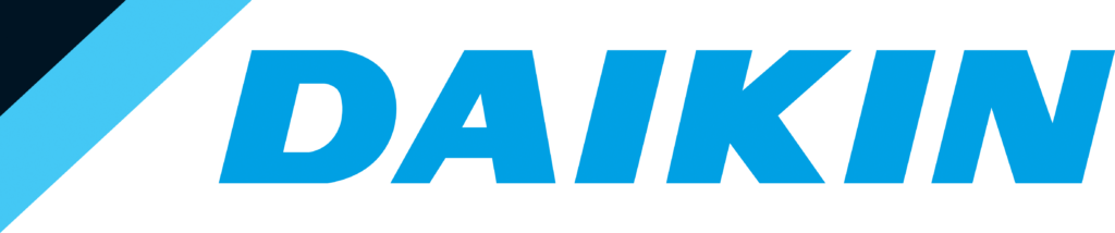 a blue letters on a black background